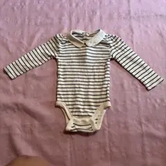 baby GAP ボーダー ロンパース 12-18ヶ月