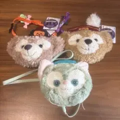 ダッフィー　シェリーメイ　ジェラトーニ　ハロウィン　ポシェット　バッグ