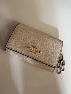 COACH ホワイト キーケース