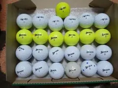 スリクソンZスター&ホンマTWSなどスピン系ロストボール(25個)(即日配送)