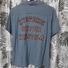 激レア！80'S ヒステリックグラマー 総刺繍 黒 ボーリングシャツ MONDO HYSTERIC ボウリングシャツ|HYSTERIC GLAMOUR MEN