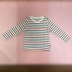 familiar 長袖カットソー ストライプ　サイズ110