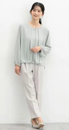 【美品】honeys ハニーズ　テーパードパンツ　スラックス　サイズS