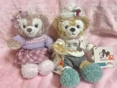 ダッフィー シェリーメイ sssぬいぐるみ 香港ディズニー 20周年限定