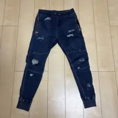 BALR. ダメージ加工 スリムフィットデニムパンツ XS