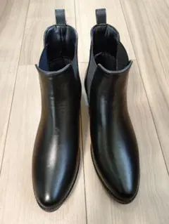 Oriental Traffic ブラック サイドゴアブーツ