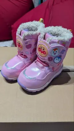アンパンマン スノーブーツ ピンク 15cm