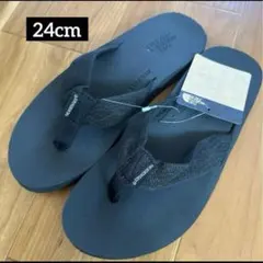 新品★ノースフェイス　ビーチサンダル　ブラック　24cmのサムネイル