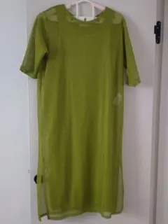 半袖 グリーン ワンピース セットChocol raffine robe