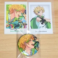 あんスタ 10周年 ぱしゃっつ 特典 缶バッジ 春川宙 セット①