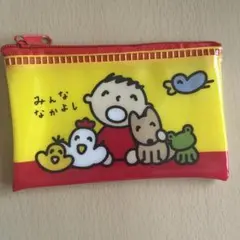 【新品】サンリオキャラクターズ フラットポーチ みんなのたぁ坊のサムネイル