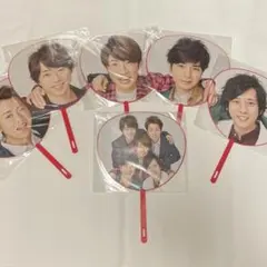 【最終値下げ】嵐5×20ミニうちわ