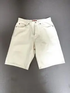 Supreme ホワイト バギーショーツ Supreme / シュプリーム フレイド パッチワーク バギー デニム