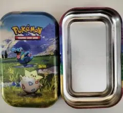 【海外限定】トゲピー　ワニノコ　ダメカンケース　ポケモンカード mini tinのサムネイル