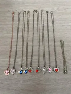 セボンスター　ネックレス　さくらんぼ　ハート　星　ムーンドロップ　しずく