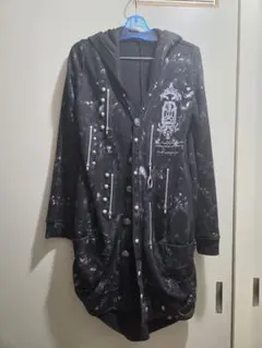 SEX POT ReVeNGe ロングパーカー スタッズ チェーン