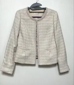 any SiS ノーカラージャケット ベージュ系 サイズ 3【L】