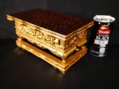 最終値下 収集品 和讃卓 蒔絵 裏金 最高級品 漆塗り 4250 - メルカリ