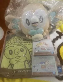 匿名発送 即日発送　ポケピース くじ モクロー その他 4点セット