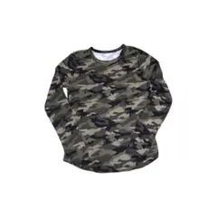 No Boundaries 迷彩柄長袖カットソー アーカイブ　y2k 一点物