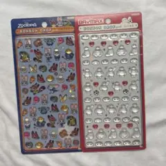 【正規品】ボンボンドロップシール mini ズートピア ベイマックス