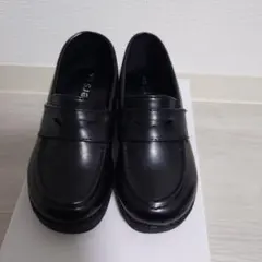 黒のローファー フォーマルシューズ　17センチ