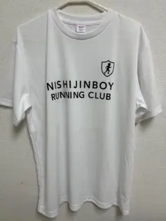NISHIJINBOY RUNNING CLUB Tシャツ L メッシュ白