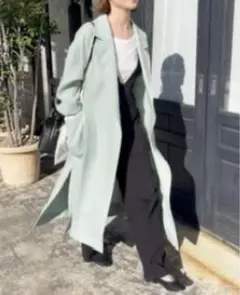【美品】Spick & Span スプリングコート ミントグリーン