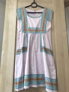 アナザーエディション　レディース  刺繍ワンピース