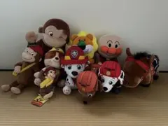 ぬいぐるみ 10体セット キャラクター