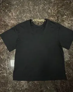 LE CIEL BLEU チェーンネック Tシャツ ブラックのサムネイル