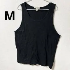 FOREVER 21 タンクトップ M ブラック 黒 フォーエバー21