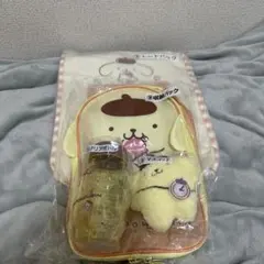 ポムポムプリン クリアボトル・マスコット・トートバッグ他セット　あたりくじ