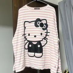 HELLO KITTY x little sunny bite ロンT PINK
