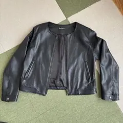 Clear Impression ブラックレザージャケット サイズ2
