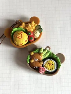 リラックマ キイロイコトリ コリラックマ　お弁当　キーホルダー　ガチャガチャ