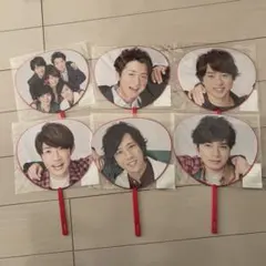 嵐　5×20 ミニうちわ