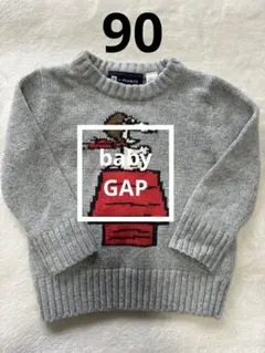 baby GAP PEANUTS スヌーピー セーター 18-24M 90サイズ