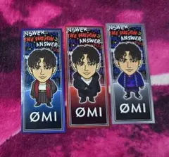 ØMI 縁日 千社札 INFINITY MOON