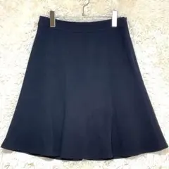 【清楚】アリスバーリー 美シルエット フレアスカート ブラック M 卒入学