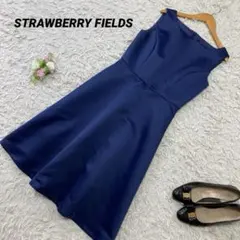新品 タグ付 STRAWBERRY FIELDSノースリーブ ワンピースのサムネイル