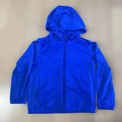 な*ん様 (54) ユニクロ エアリズム パーカー 120cm 青 AIRism
