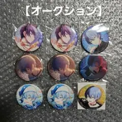 湊*人様 【オークション】プロセカ グリッター缶バッジ カラパレ特典 青柳冬弥