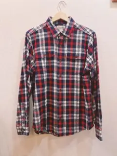 美品◇L.L.Beanエルエルビーン ネルシャツ チェック柄 綿100 サイズM