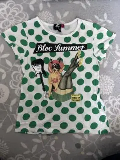 BLOC ブロック　サイズ7 130cm Tシャツ ドット柄 ロカビリー風 7のサムネイル