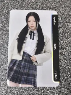 QR使用済 triples HyeRin A106a ヘリン - メルカリ