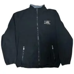 【希少】ブラック フリース ジャケット S.F. San Francisco