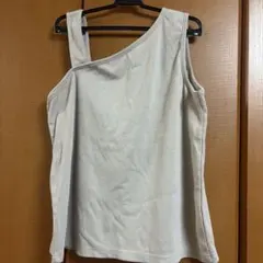 アシンメトリー リブ タンクトップのサムネイル