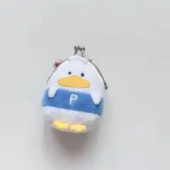 あひるのペックル がま口ぬいぐるみ