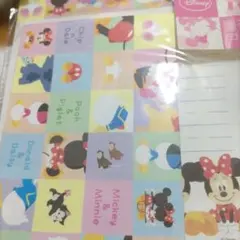 ディズニー レターセット ミッキー・ミニー